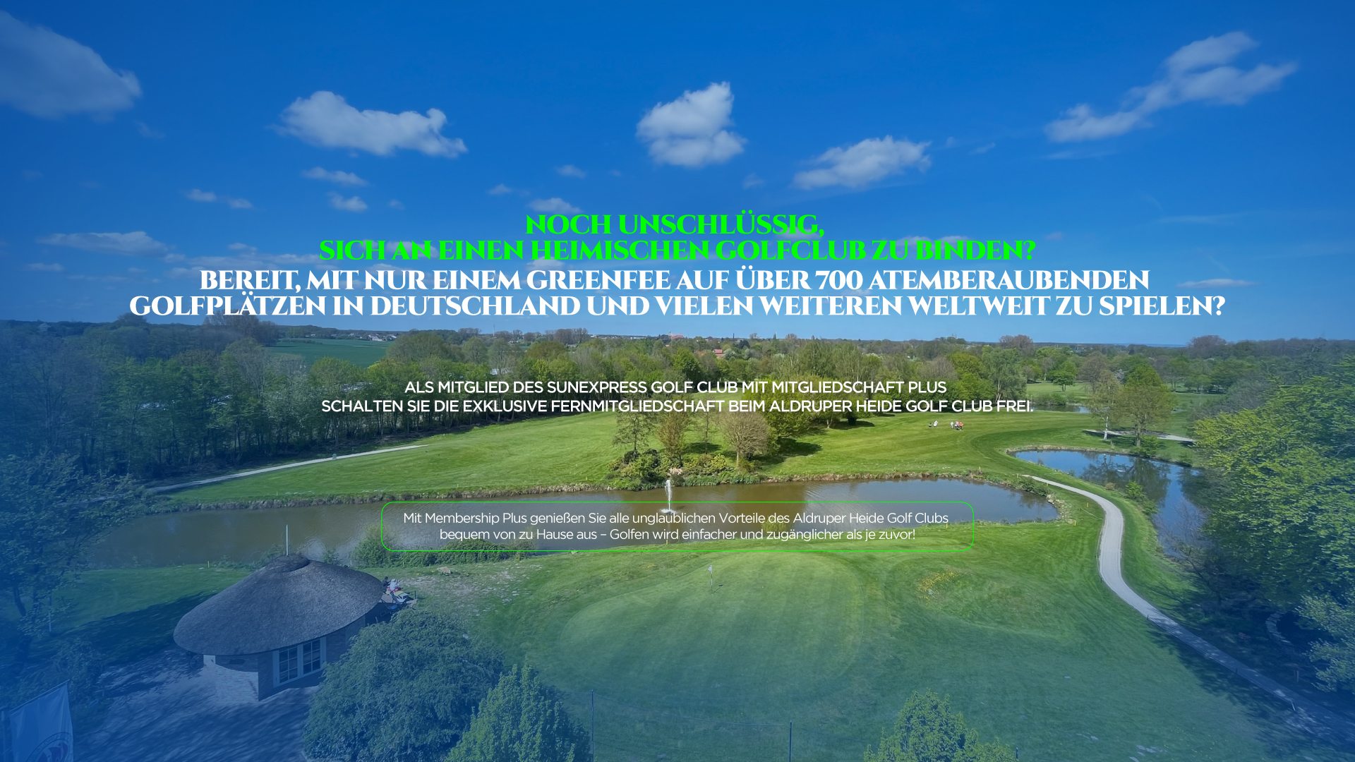SunExpress Golf Club startet Mitgliedschaft Plus mit Fernmitgliedschaft